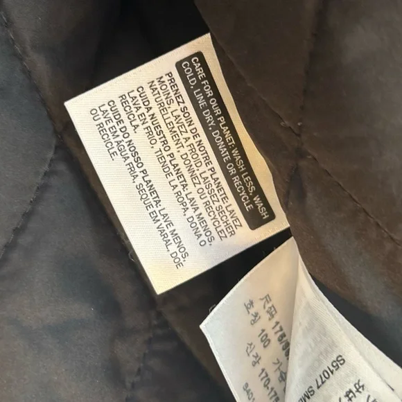 MEN’S LEVI’S SILVERTAB BAGGY BOMBER JACKET GREEN AND WHITE - Picture 12 of 12